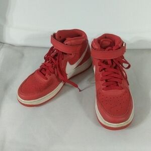 Nike Air Force 1 Mid GS University Red 314195-604 - size 6Y